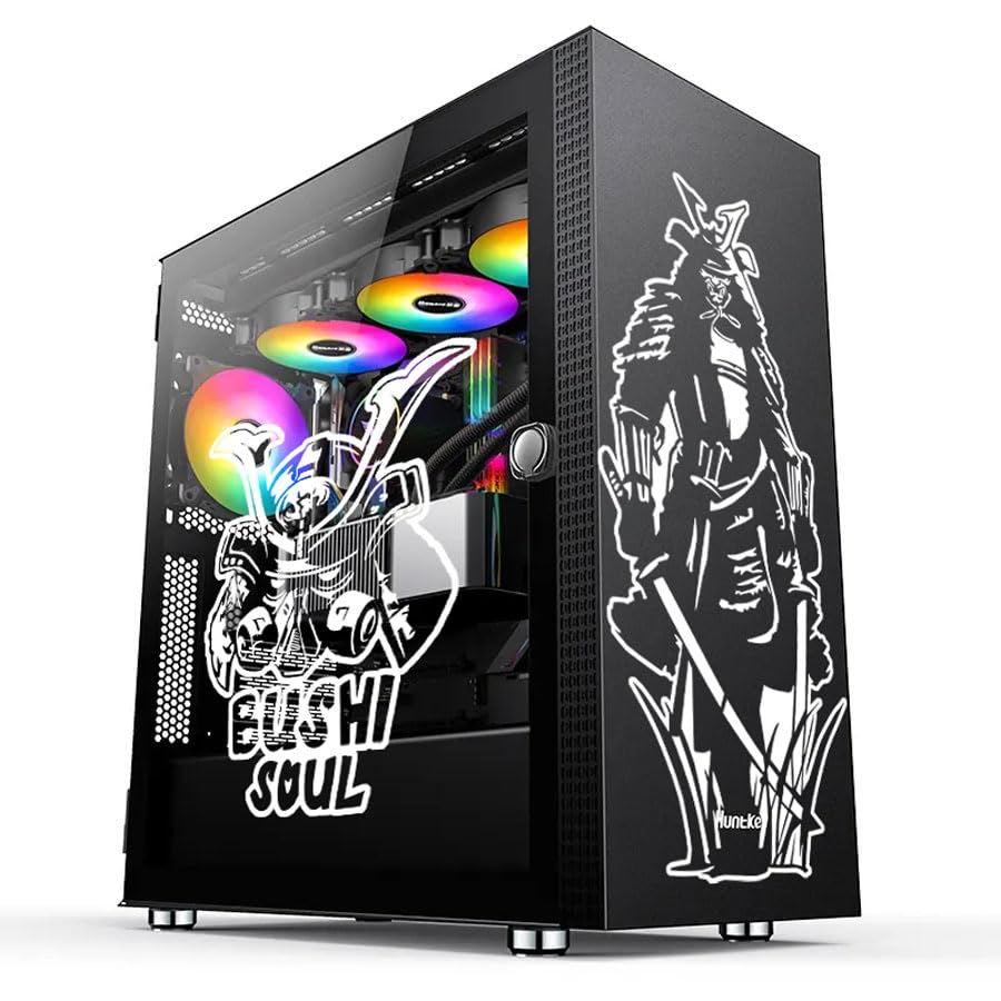 Amazon.co.jp: Japan Warrior Bushi ビニールステッカー PCケース用